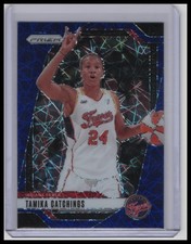 2024 Panini Prizm WNBA #40 Tamika Catchings Blue Velocity Prizms