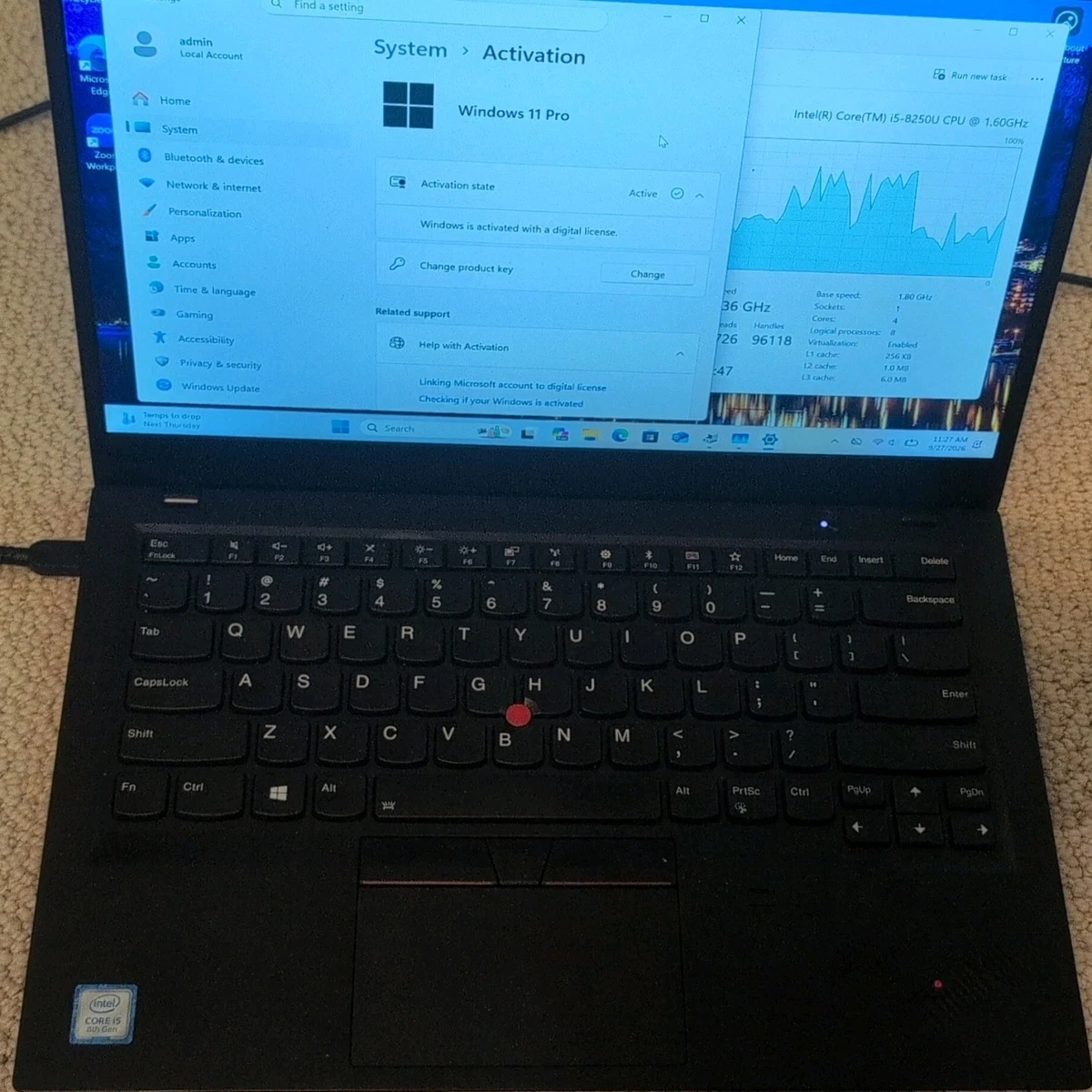 Lenovo Thinkpad X1 Carbon 6th Gen PC Laptops & Netbooks for Sale