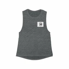 BE3™ Women's Flowy Scoop Muscle Tank