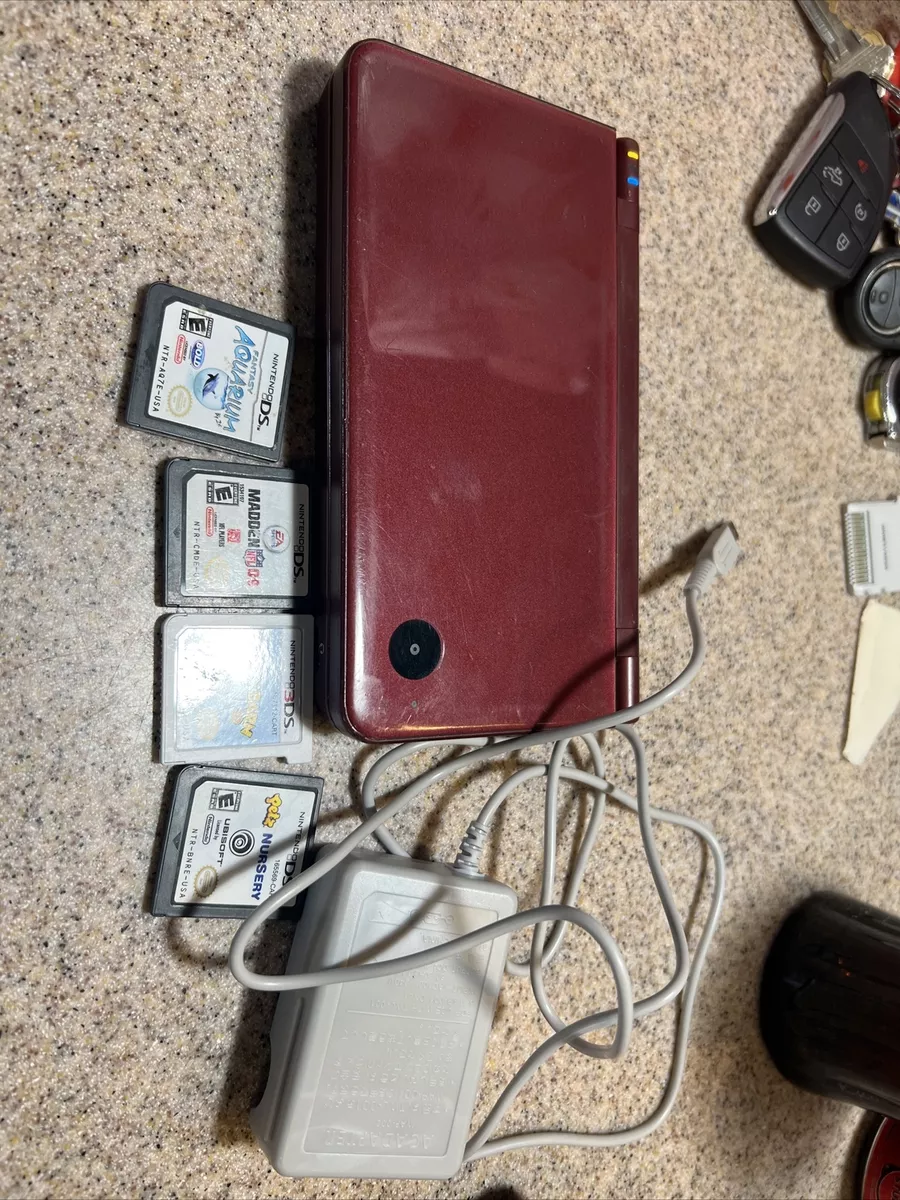  Nintendo DSi XL Burgundy : Video Games