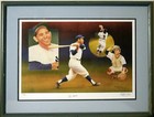 YOGI BERRA SIGNED AUTO AUTOGRAPH PALUSO LITHOGRAPH LTD. 256/500 PSA/DNA LOA