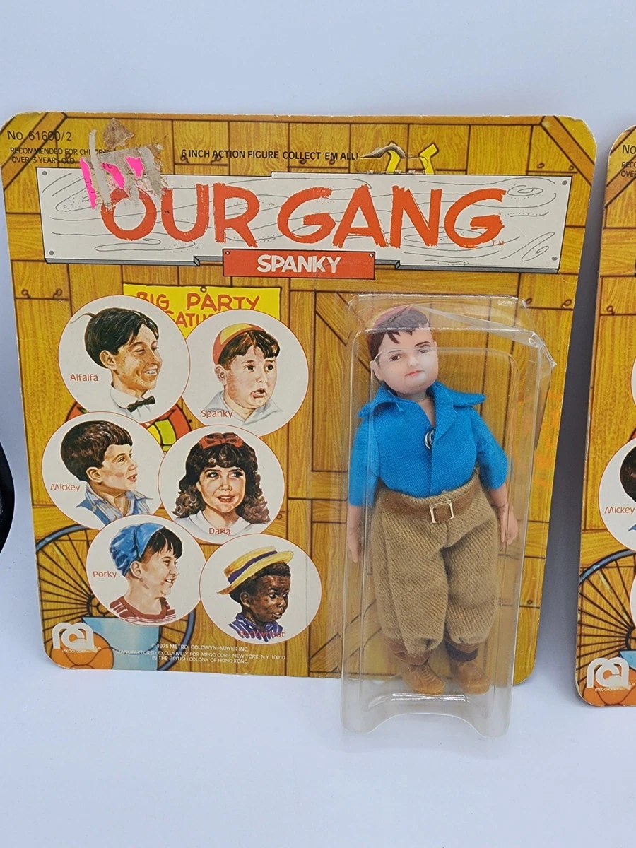 OUR GANG LITTLE RASCALS DOLLS SET OF MEGO 1975 SPANKY ALFALFA