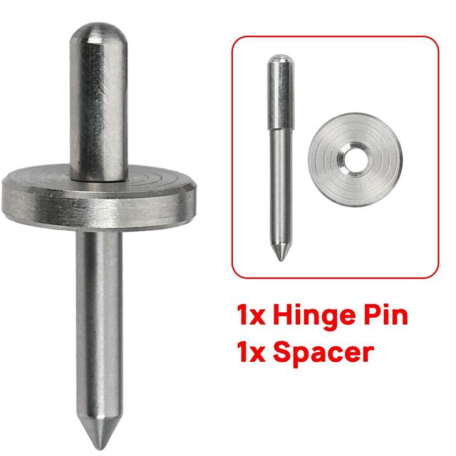 For Thorens Turntable Dustcover Hinge Pin & Spacer Set for TD-160 TD-165 TD-145