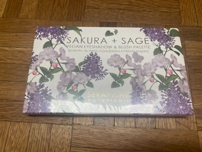 Sakura + Sage Vegan Eyeshadow & Blush Palette New in Box Sealed