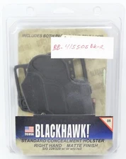 BlackHawk Holster RH Right Hand for Sig 228/229 415505BK-R Matte Black