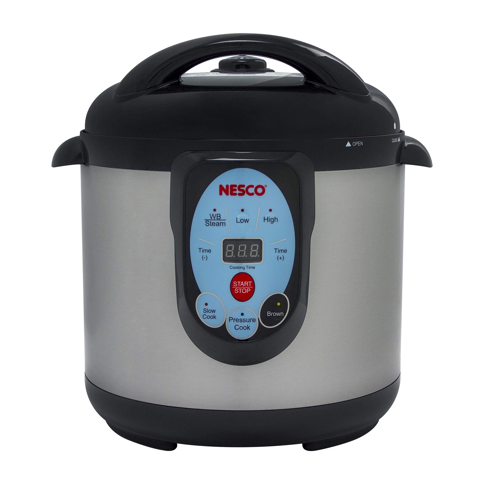 NESCO NPC 9 Quart Stainless Steel Pressure Cooker Canner Multi-Functional