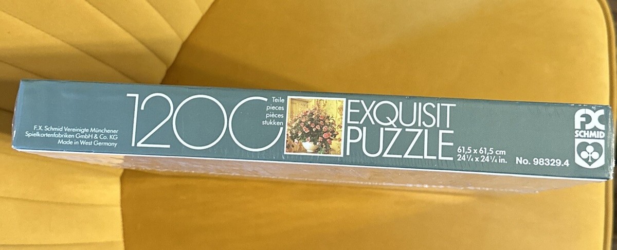 Vintage West Germany, NIB 1200 Piece F.X. Schmid No. 98329.4