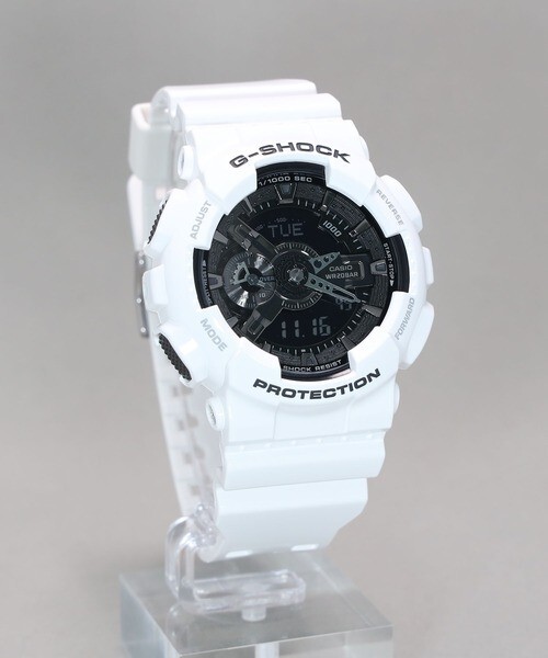 CASIO G-SHOCK GA-110GW-7AJF Big Case White & Black Series Watch