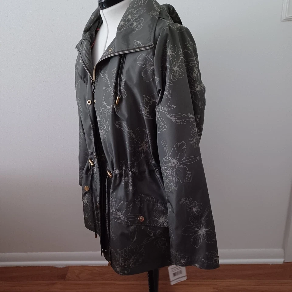 NUEVO CON ETIQUETAS Chaqueta Breckenridge Fall verde oliva resistente al agua y al viento Foto 2 de 4