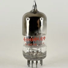 (1) Tested Balanced Crosley 4BQ7A Tube Silver Tipped Code 639 4BQ7 A Twin Triode