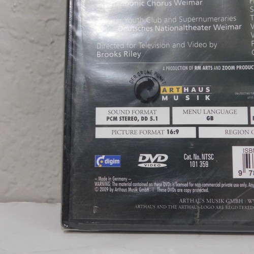 Richard Wagner Gotterdammerung (DVD, 2009, Opera) Arthaus Musik Live Recording - Foto 3 di 3