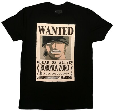 EXCLUSIVE One Piece Roronoa Zoro Wanted Poster Authentic