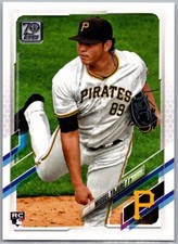 2021 Topps Series 2 RC Rookie Miguel Yajure #612 Pittsburgh Pirates