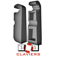 Pieds de remplacement pour clavier Logitech Cordless Desktop MX3000