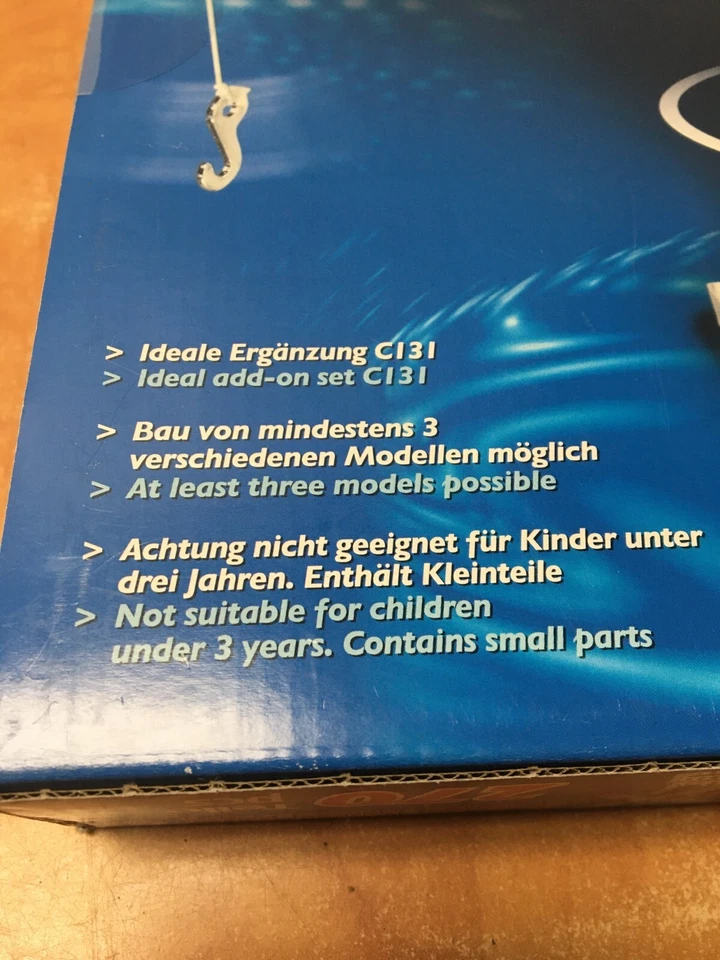 SEALED German Eitech Crane Metal Construction Building Set 270 Parts C05 STEM - Image 4 of 4