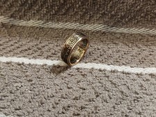 Louisiana Handcrafted Washington Quarters coin ring, size 6 -1/2,  2002