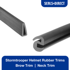 Stormtrooper Sandtrooper Star Wars Helmet Rubber Brow Neck Trims Movie Accurate