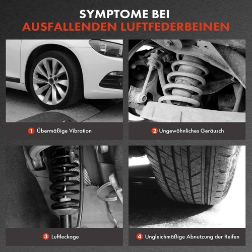 2x Stoßdämpfer Vorne Links oder Rechts Luftfederbein Für Porsche Macan 95B616039 - Bild 6 von 8