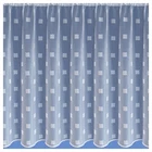 SQUARE  WHITE NET CURTAINS MADE TO MEASURE CARAVAN & BOATS *SOLD BY THE METRE