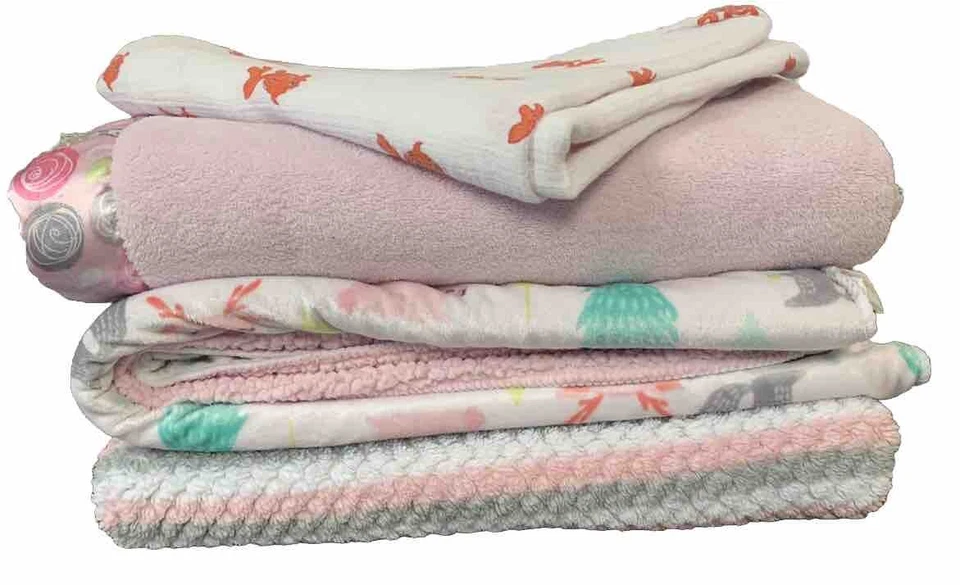 Mantas para bebé niña (juego de 4) Cloud Nine, Aden + Anais pasos suaves Foto 3 de 4