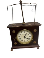 Vintage Jerome & Co. Horolovar Flying Pendulum Clock - Parts or repair