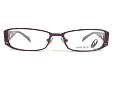 Nine West NW420 0RU6 Purple Metal Optical Eyeglasses Frame 49-16-135 NW 420 RX