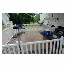 Safety Step P1000 Pet Barrier White 32 Inch Height x 36 Inch Width