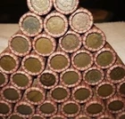 WHEAT ROLL~INDIAN HEAD ENDS~(10) IH &TEENS, (15) 20'S, 30'S & (25) 40'S/50'S