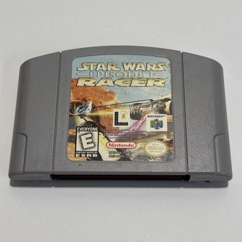 Star Wars Episode I Racer (Nintendo 64, 1999) N64 Authentic, Cart Only, Tested