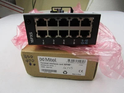 Mitel 470 analog terminal card with 16 FXS ports - Image 1 of 4
