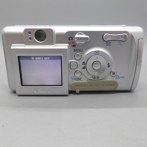 Canon Digital Camera PowerShot A400 3.2MP Blue Tested - Picture 3 of 7