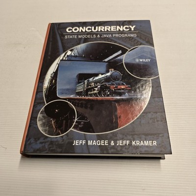 Concurrency State Models & Java Programs by Magee & Kramer Textbook + CD-ROM