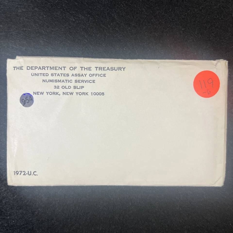1972-U.C. Department of the Treasury United States Coin Set - Image 2 of 4