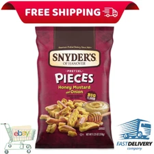 Snyder's of Hanover Pretzel Pieces, Honey Mustard and Onion, 11.25 Oz, Free Ship