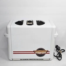 World's Greatest Hot Diggity Dogger Hot Dog Maker Bun Model HD 2121 Toaster Rare