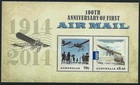 AUSTRALIA - 2014 'FIRST AIR MAIL' Miniature Sheet MNH [F7406]