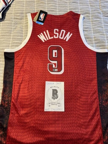 A’Ja Wilson Signed Nike Jersey Team USA OLYMPICS WNBA BECKETT AUTHENTIC AUTO MVP