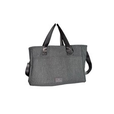 Vera Bradley Small Accessory Toiletry Organizer Tote Grey Travel Cosmetic - NEW