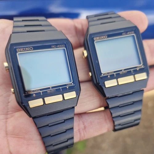Vintage seiko digital watch job lot,vintage digital watch lot,seiko watch joblot