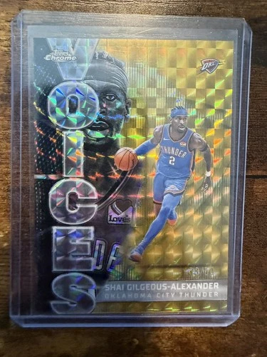 2025 Topps Chrome Shai Gilgeous-Alexander Base (RAW)