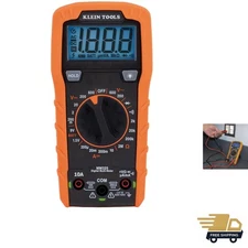 Multimeter, Digital Manual-Ranging 600V AC/DC Voltage Tester, Tests Batteries...