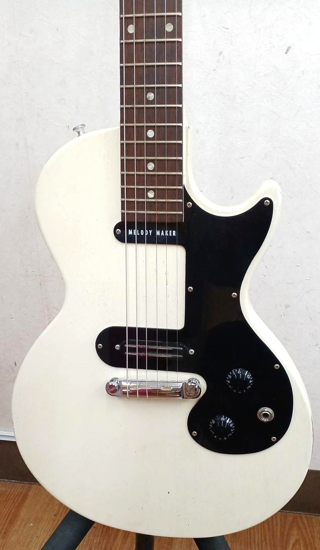Gibson USA Les Paul Melody Maker Guitar White P-90 w/Hardcase | eBay