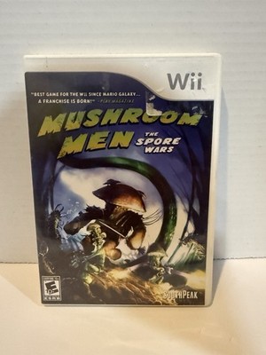 Mushroom Men: The Spore Wars - Nintendo Wii Complete in Box CIB