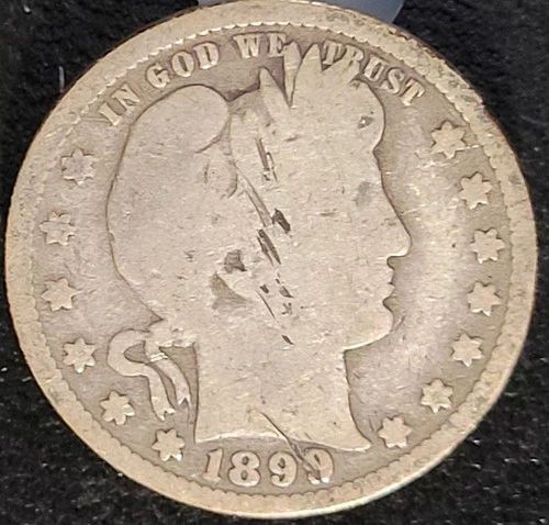 1899 P Philadelphia Mint Barber Quarter