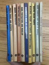 HUGE Little Technical Library Photography Books 10 Volumes Lot 1930s-1940s w dj