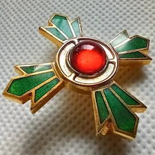 Green Cross Safety Award - Japanese Brooch