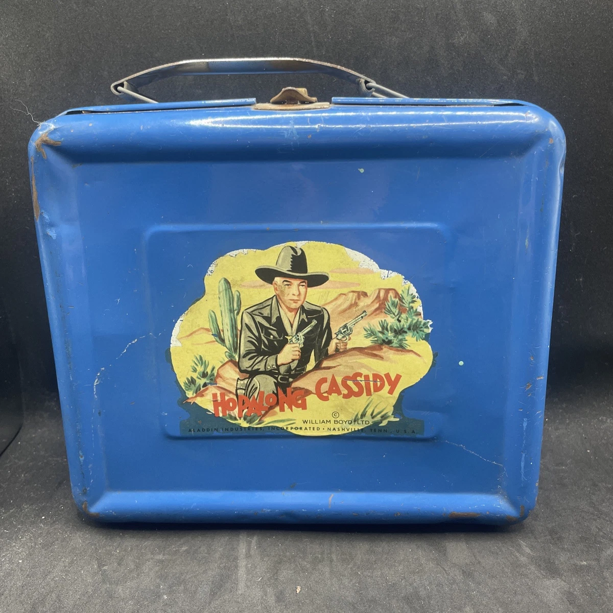 Hopalong Cassidy Metal Lunch Box for sale | eBay
