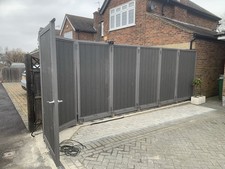 GATES AUTOMATIC ELECTRIC SLIDING CORNER METAL-the price is for making an offer!!