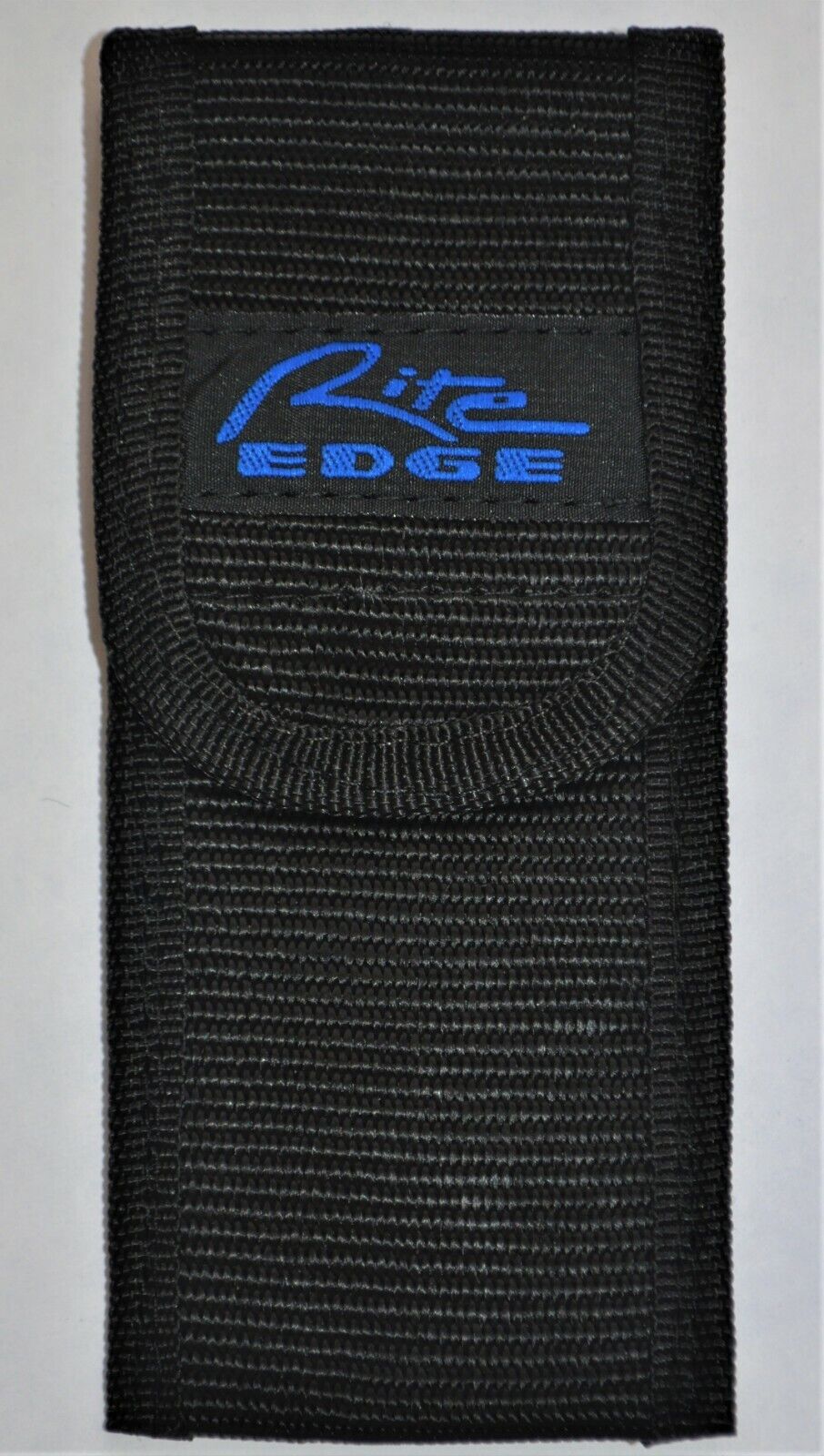 5" Black Nylon Folding Knife Pouch 2 Position Dual Carry Belt Sheath Rite-Edge
