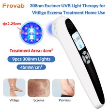 Household UVB Phototherapy 308nm for Skin Diseases Home Use 45mW/cm  9 Diodes